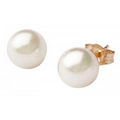 Classic Cultured Pearl Stud Earrings